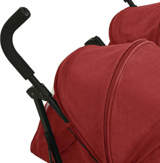 vidaXL Umbrella Stroller Suitable from 6+ Months Red 14.4kg