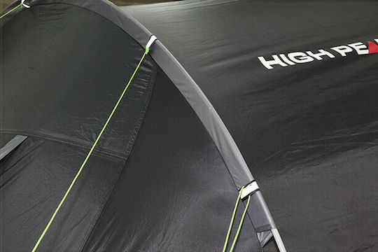 High Peak Tauris 6 Winter Camping Tent Tunnel Gray with Double Cloth for 6 People 620x240x190cm