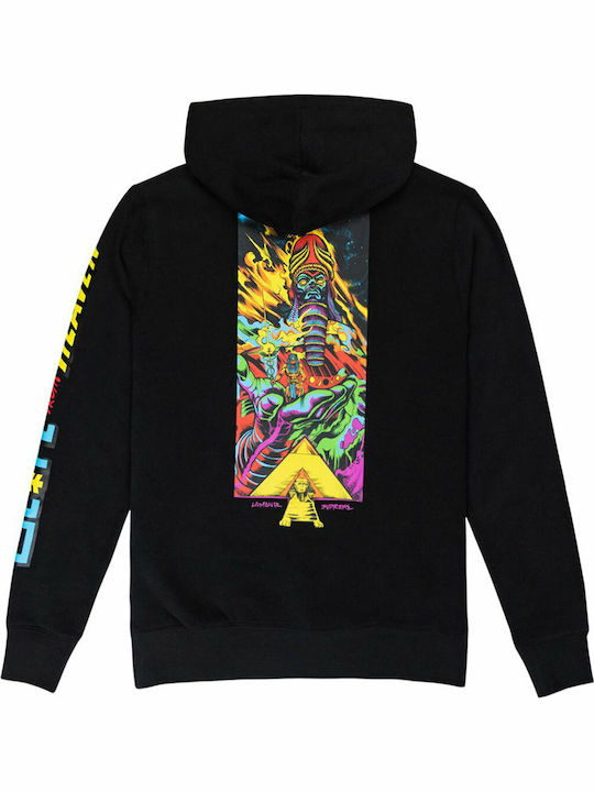 Reckoning Sweatshirt mit Kapuze Schwarz