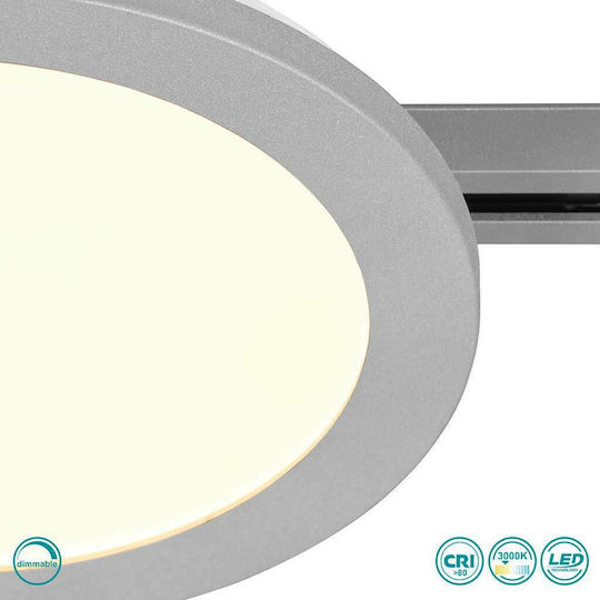 Trio Lighting Camillus Rund Draußen LED Panel 14.5W mit Warmes Weiß Licht 3000K