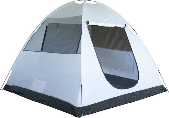 Escape Park V2 Summer Camping Igloo Tent Blue with Double Cloth for 4 People 390x240x175cm