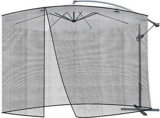 Malatec Κουνουπιέρα για Camping Μαύρη 300x260εκ.