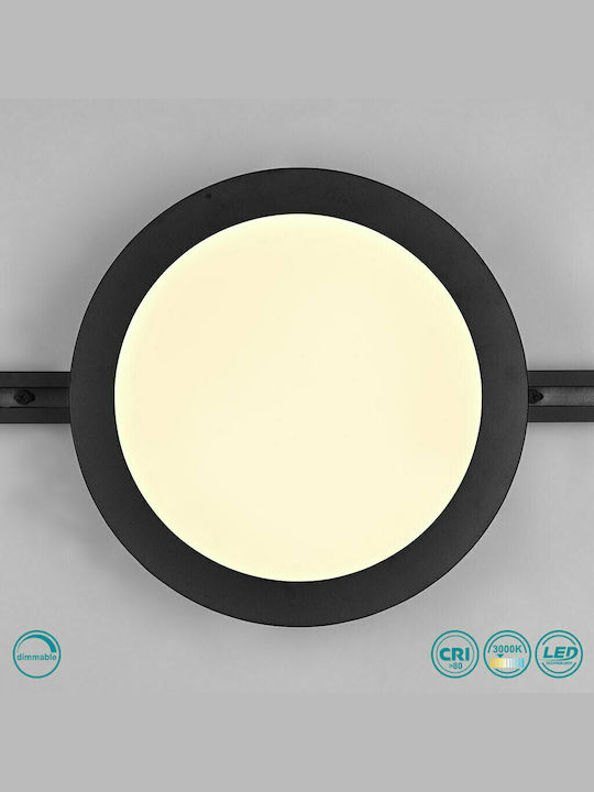 Trio Lighting Rund Draußen LED Panel 14.5W mit Warmes Weiß Licht 3000K
