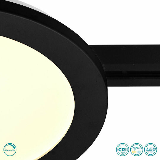 Trio Lighting Rund Draußen LED Panel 14.5W mit Warmes Weiß Licht 3000K