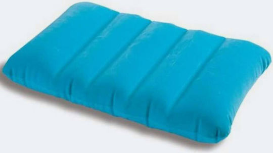 Intex Inflatable Camping Pillow Turquoise 43x28cm