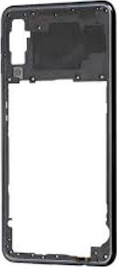 Samsung Μεσαίο Πλαίσιο Μαύρο για Galaxy A7 2018