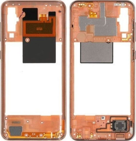 Samsung Middle Frame Orange for Galaxy A50