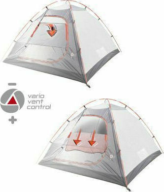 High Peak Nevada 4.0 Σκηνή Camping Igloo Ορειβασίας Λευκή με Διπλό Πανί 4 Εποχών για 4 Άτομα Αδιάβροχη 3000mm 300x240x130εκ.