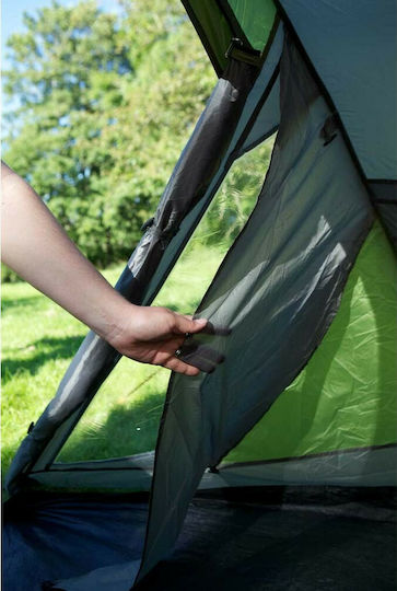 Coleman Darwin 4 Plus Σκηνή Camping Igloo Ορειβασίας Γκρι 4 Εποχών για 4 Άτομα Αδιάβροχη 3000mm 340x260x130εκ.