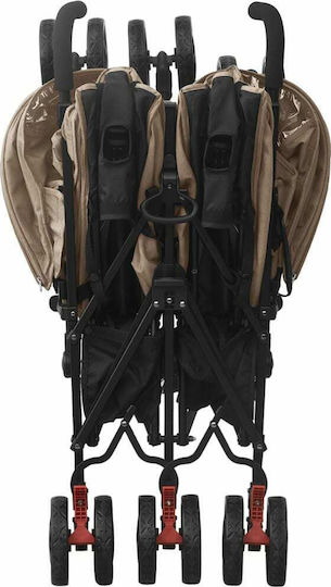 vidaXL Umbrella Stroller Suitable for Newborn Taupe 14.4kg