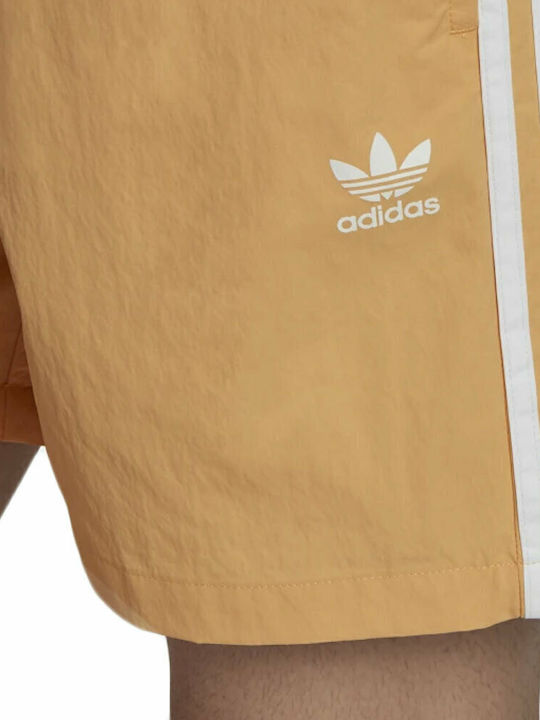 Originals Adicolor 3-Stripes Men's Swimwear Shorts Hazy Orange