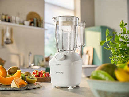 Philips 3000 Series Blender with Plastic Jug 1.9 lt 450W White