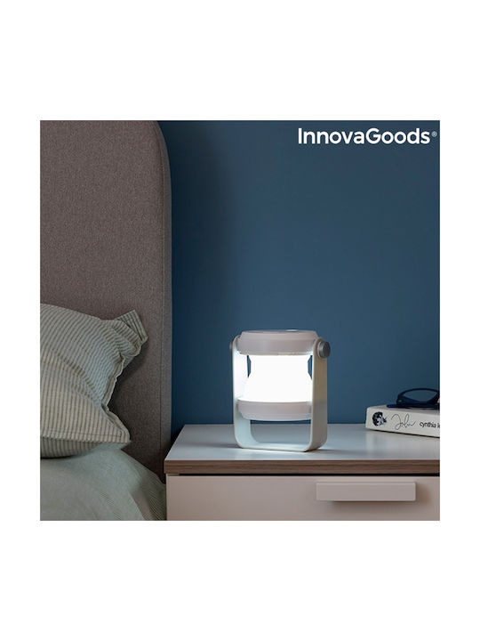 InnovaGoods Lanthree LED Office Lighting and Folding Lamp in White Color
