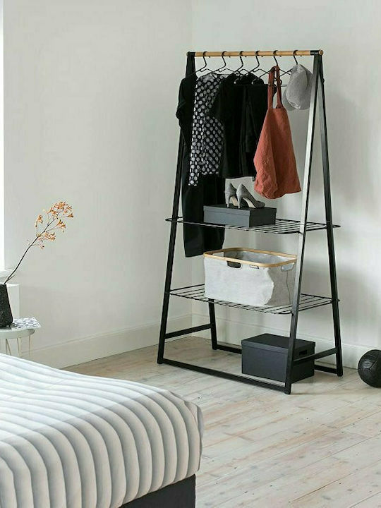 Brabantia Cuier de podea Neagră 99.5x57x190cm