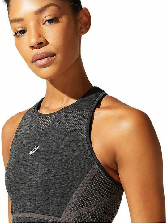 Women's Crop Top Sleeveless Black