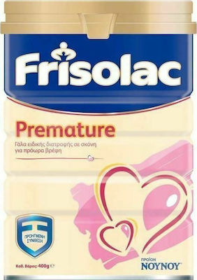 ΝΟΥΝΟΥ Milchnahrung Frisolac Premature für 0m+ 400gr