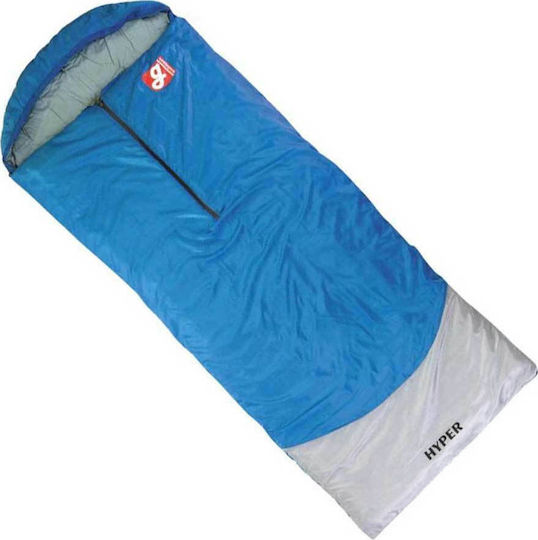 Grasshoppers Sleeping Bag Single 2 Seasons Hyper Grey/ Blue