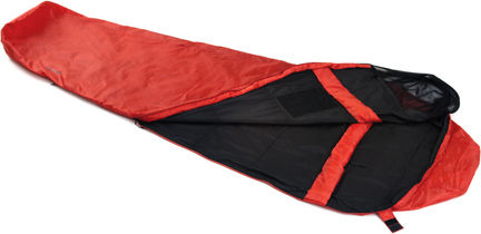Snugpak Schlafsack Einzeln 2 Jahreszeiten Travelpak 1 Red