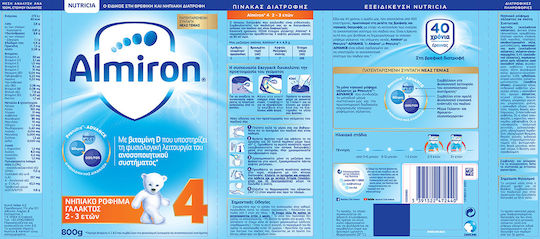 Nutricia Milk Powder Almiron 4 for 24m++ Months 800gr