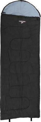Camping Plus by Terra Sleeping Bag Single Summer Classic 150 Black