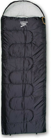 Camping Plus by Terra Sleeping Bag Single Summer Classic 150 Black