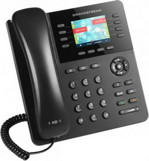 Grandstream GXP2135 Ενσύρματο Τηλέφωνο IP 8 γραμμών Μαύρο