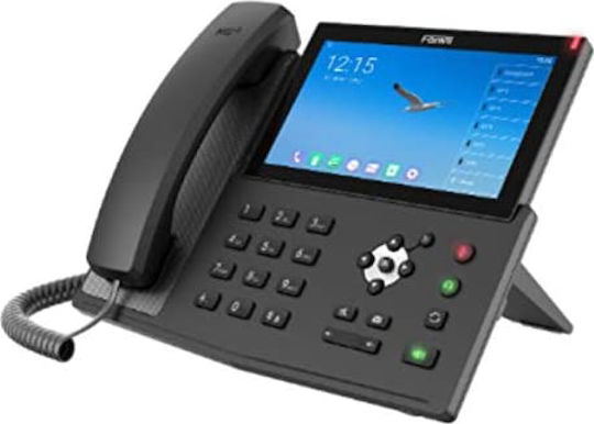 Fanvil X7A Android Wired IP Phone with 20 Lines Black