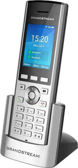 Grandstream WP810 Cordless IP Phone with 2 Lines Silver