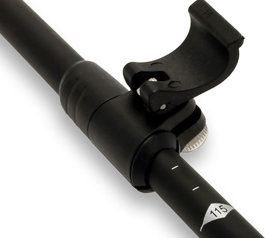 AlpinPro Pair of Telescopic Aluminum Fast Lock Trekking Poles with 3 Sections Pathfinder 6061 Red 285gr
