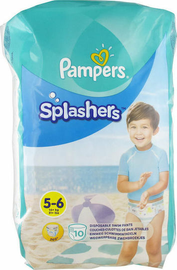 Pampers Swim Diapers Splashers No. 5 for 14+kg 10pcs