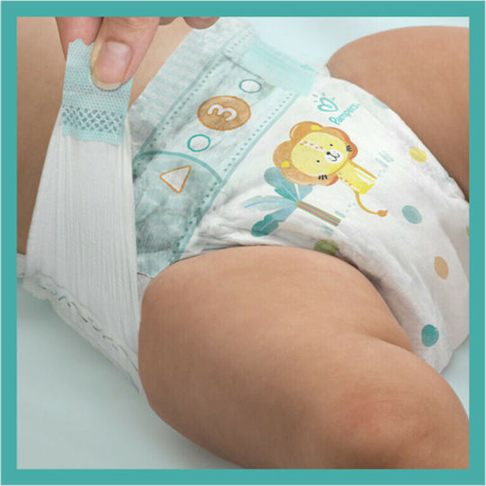 Pampers Klebeband-Windeln Active Baby Nr. 3 für 6-10kg 66cm
