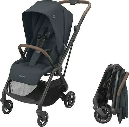 Maxi-Cosi Leona Reglabil Cărucior pentru Bebeluși Potrivit pentru Nou-născut Grafit esențial 7.5kg