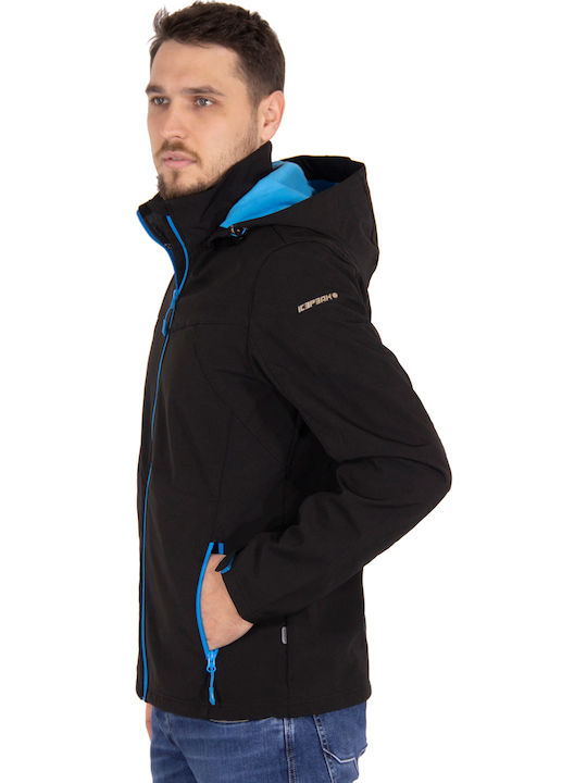 Lukas Winter Jacket Softshell Waterproof and Windproof Blue