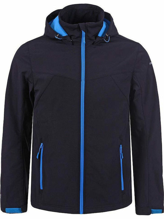 Lukas Winter Jacket Softshell Waterproof and Windproof Blue