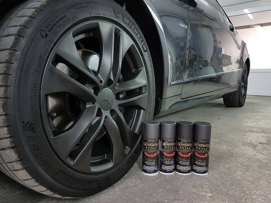 Plasti Dip Spray Film de protecție Luxury Metal cu Metalic Efect safir negru 400ml