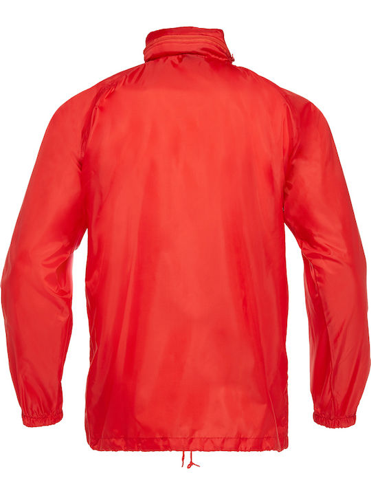 Atlantic Fz Jacket Windproof Red