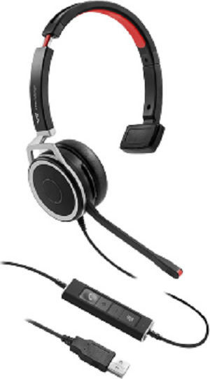 Vbet VTX200 UNC VOIP слушалки Моно USB