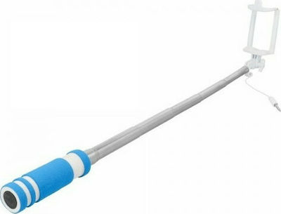 Blun Mini Selfie-Stick mit 3.5mm Kabel Blau