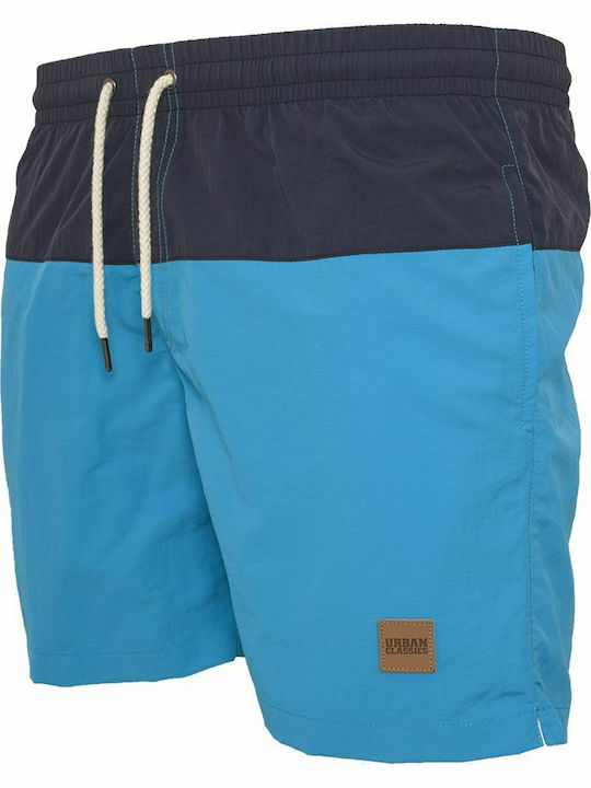 Ανδρικό Μαγιό Σορτς Navy/Turquoise με Ρίγες