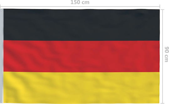 Flag of Germany Polyester with a stake 150x90cm