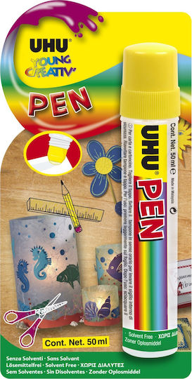 UHU Liquid Glue Glue Pen for Paper 50ml No Solvents