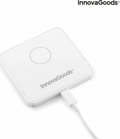 InnovaGoods Ασύρματος Φορτιστής (Qi Pad) Λευκός (V0103352)