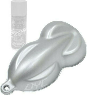 Plasti Dip Spray Film de protecție Luxury Metal cu Metalic Efect Aluminiu alb satinat 400ml