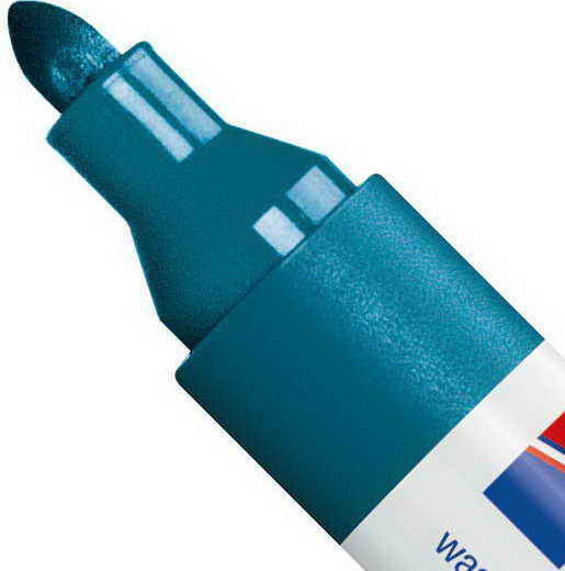 Edding Textile Marker 4500 Marker Wash-resistant Light Blue for Fabric Στρογγυλή Μύτη Πετρόλ