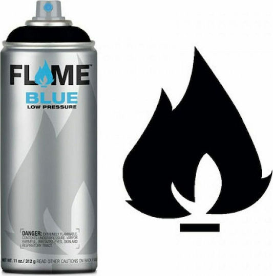 Flame Paint Спрей Боядисване FB Акрилен с Мат Ефект Черно 400мл