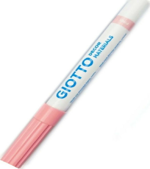 Giotto Decor Materials Marker Pink for Wood, Glass and Leather Handicraft marker Pink