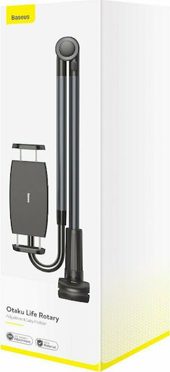 Baseus Otaku Life Rotary Lazy Holder Tablet Stand with Extension Arm Until 12.9" Gray