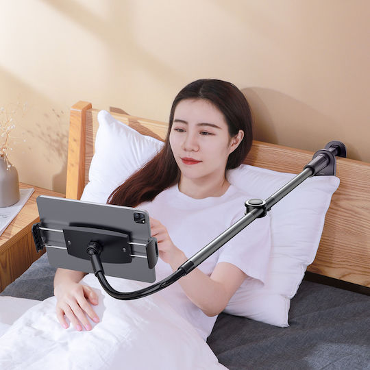 Baseus Otaku Life Rotary Lazy Holder Tablet Stand with Extension Arm Until 12.9" Gray