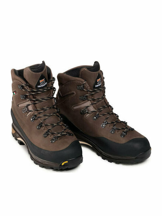 Zamberlan 960 Guide GTX RR Ανδρικά Ορειβατικά Μποτάκια Αδιάβροχα με Μεμβράνη Gore-Tex Καφέ