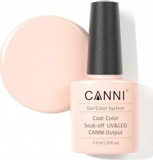 Canni Classic Ημιμόνιμο Βερνίκι Νυχιών 060 Light Nude Pink 7.3ml